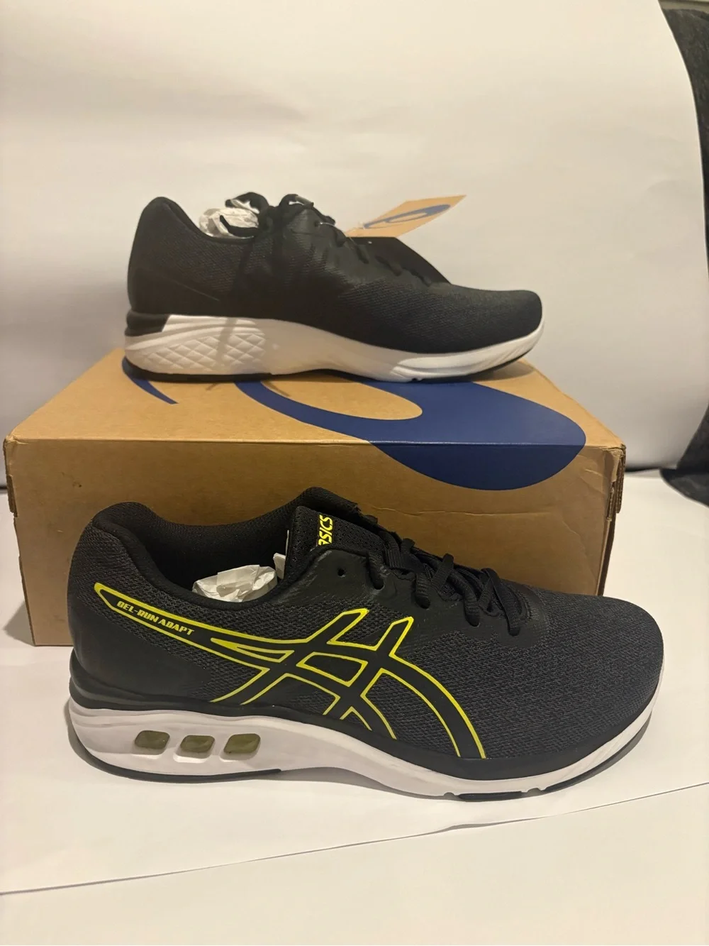 ASICS Men's GEL-Contend Running Shoes - Black/Yellow size8
